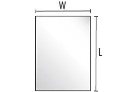 1 MIL - Layflat Poly Bags (3"-18" width)