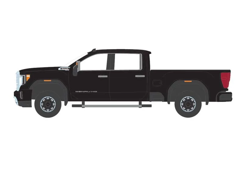 48 COUNT CASE 2022 GMC Sierra 2500 Denali - Onyx Black (Exclusive) Diecast 1:64 Scale Model - Karson Diecast Co. 51510A-48PKCASE