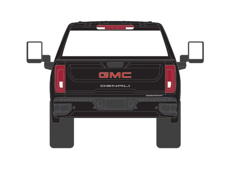 48 COUNT CASE 2022 GMC Sierra 2500 Denali - Onyx Black (Exclusive) Diecast 1:64 Scale Model - Karson Diecast Co. 51510A-48PKCASE