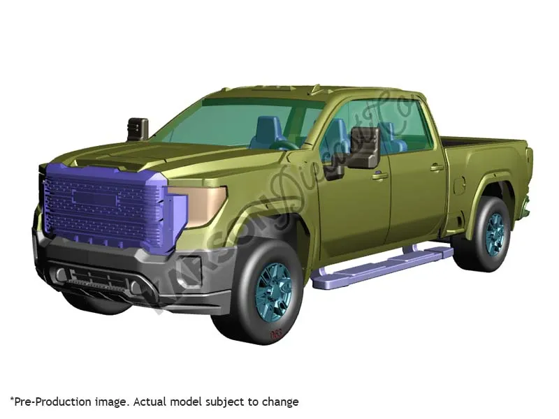 48 COUNT CASE 2022 GMC Sierra 2500 Denali - Onyx Black (Exclusive) Diecast 1:64 Scale Model - Karson Diecast Co. 51510A-48PKCASE