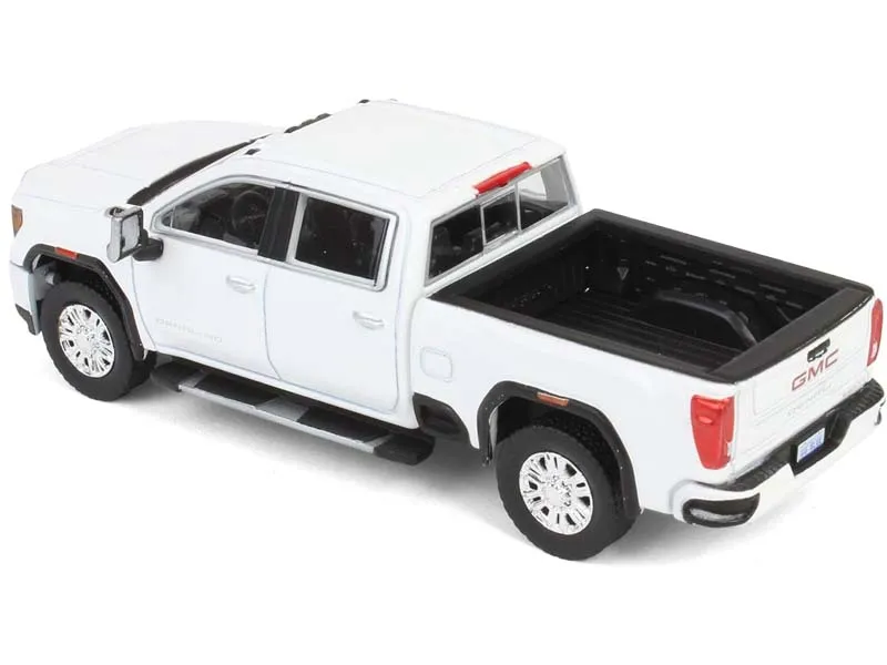 48 COUNT CASE 2022 GMC Sierra 2500 Denali - Summit White (Exclusive) Diecast 1:64 Scale Model - Karson Diecast Co. 51510B-48PKCASE