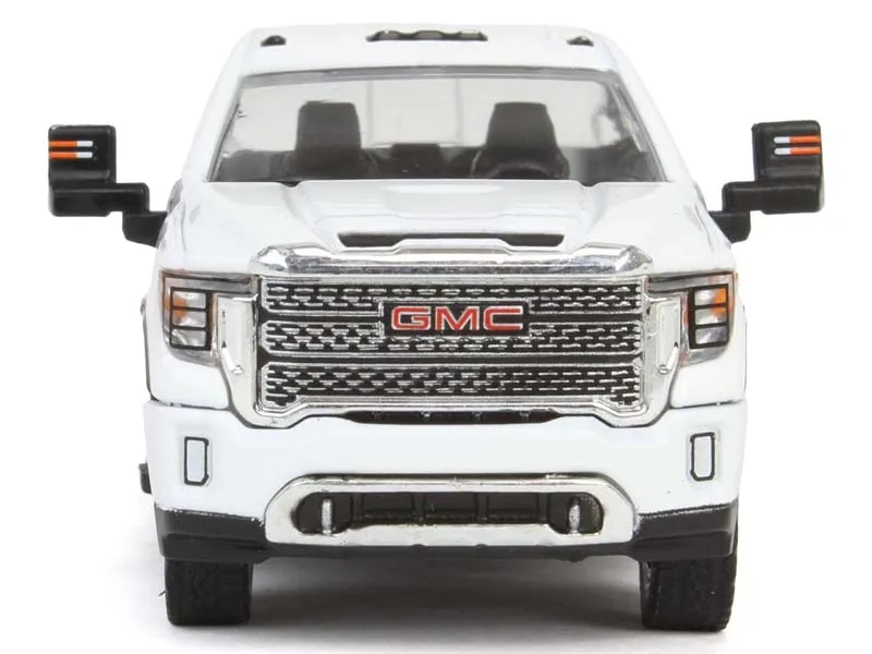 48 COUNT CASE 2022 GMC Sierra 2500 Denali - Summit White (Exclusive) Diecast 1:64 Scale Model - Karson Diecast Co. 51510B-48PKCASE