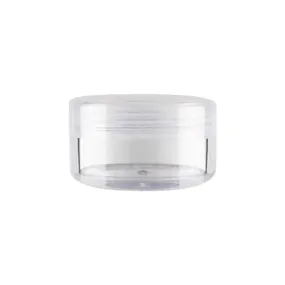 50g Acrylic Cosmetic Container Plastic Jar with Lid Crystal Clear 1pc