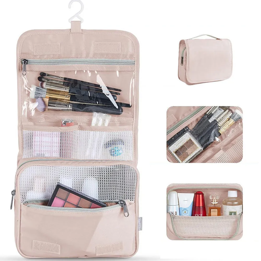 8Pcs Set Travel Packing Cubes Compression Storage Bags for Suitcases Beige