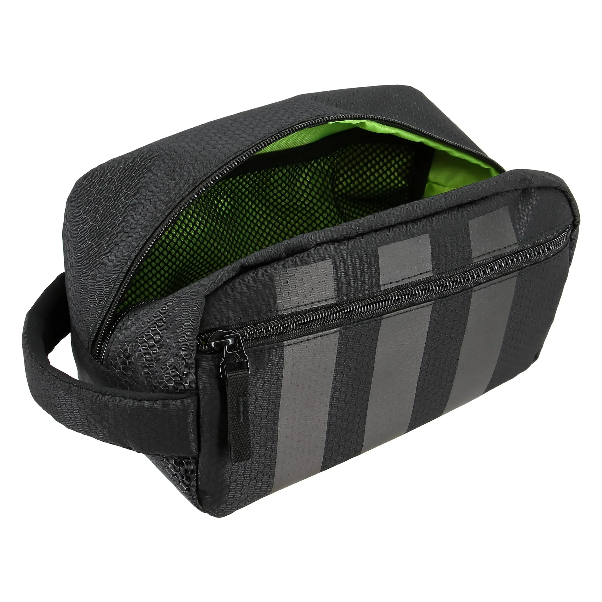 adidas Team Toiletry Kit Travel Shower Bag, Black, One Size