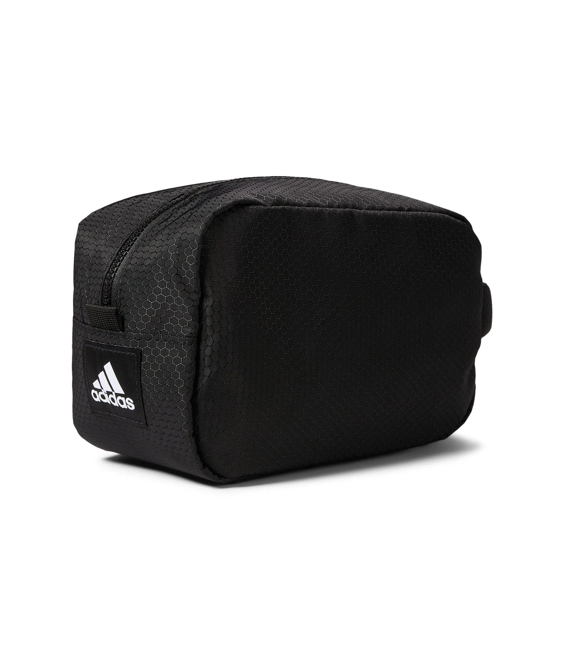adidas Team Toiletry Kit Travel Shower Bag, Black, One Size
