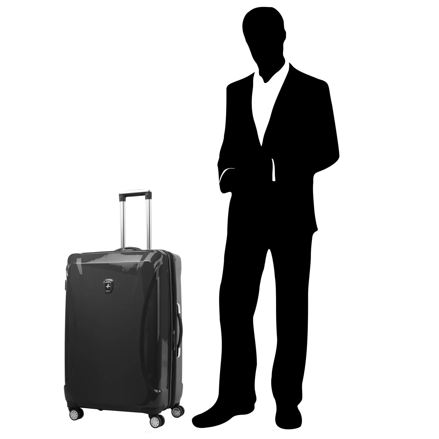 Atlantic® Ultra® Lite 4 | 28" Check-In Hardside Spinner Black