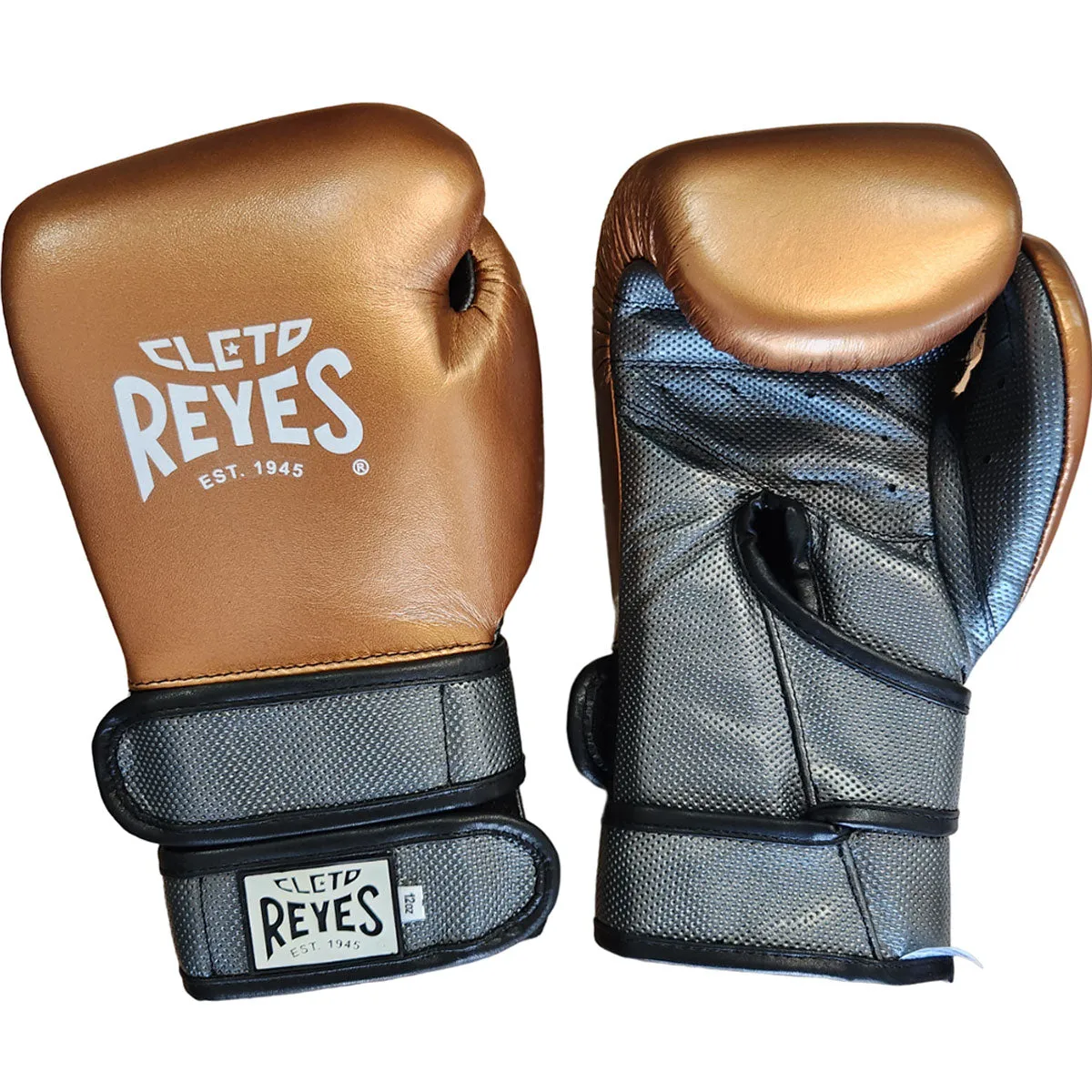 Boxing Gloves Cleto Reyes Hero Double Loop Cooper Oxford-Gray