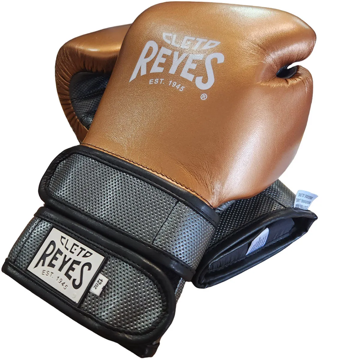 Boxing Gloves Cleto Reyes Hero Double Loop Cooper Oxford-Gray