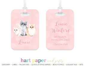 Cat Kitten Luggage Bag Tag