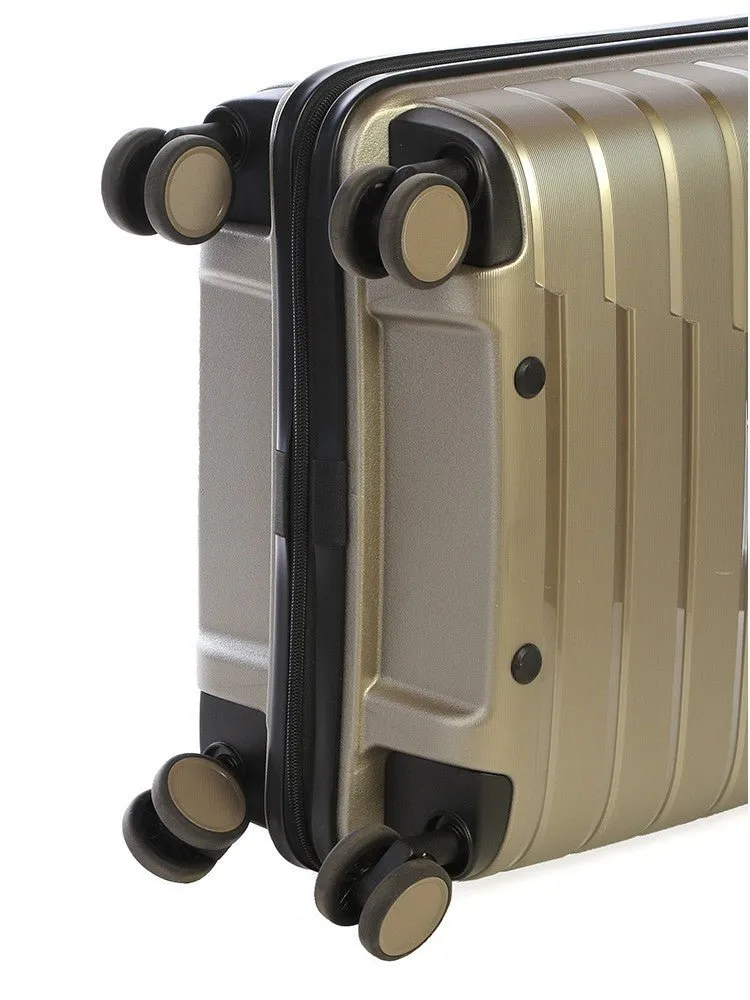 Cellini Microlite Hardshell 75cm Large Spinner Black (3.68kg)