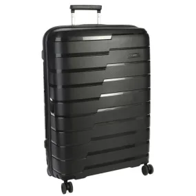 Cellini Microlite Hardshell 75cm Large Spinner Black (3.68kg)