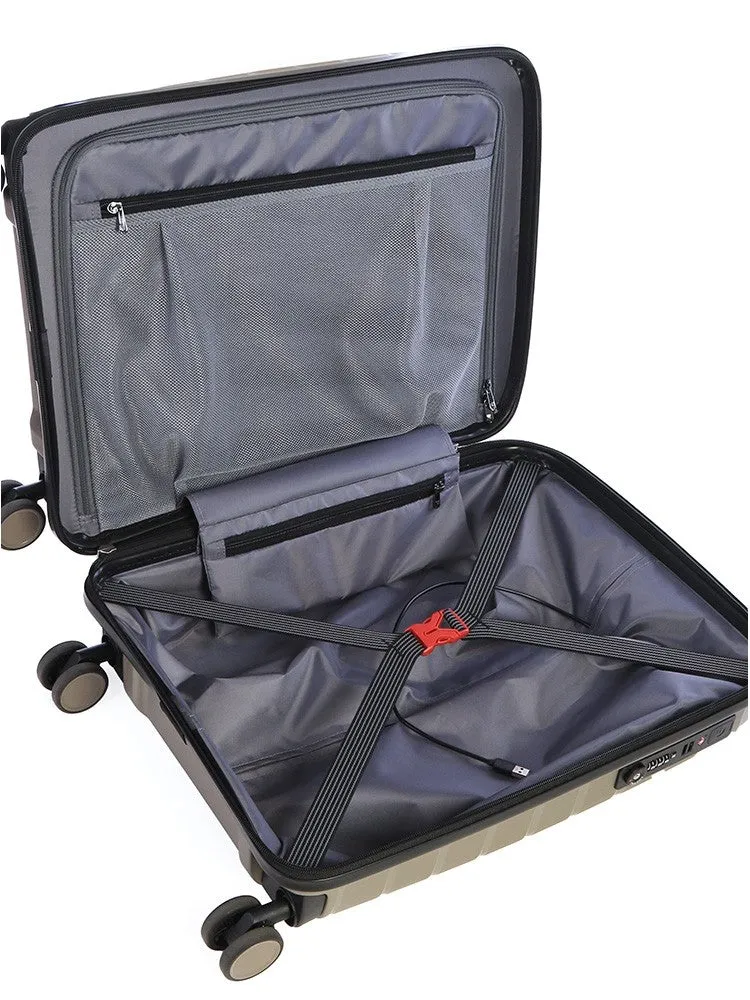 Cellini Microlite Hardshell 75cm Large Spinner Black (3.68kg)