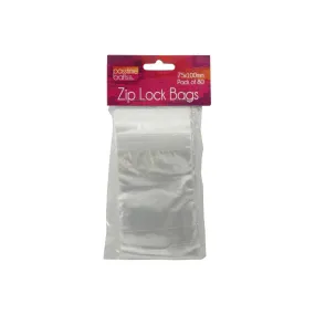 Cello Bags Zip Lock - Large