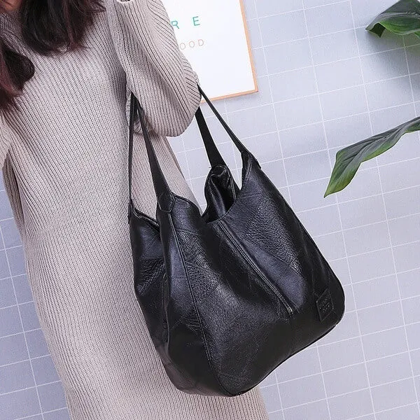 Chic Voyager Satchel - Stylish Everyday Tote