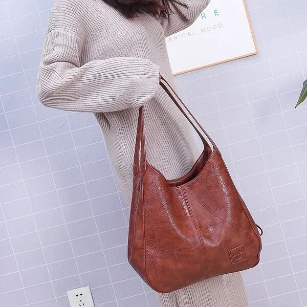 Chic Voyager Satchel - Stylish Everyday Tote