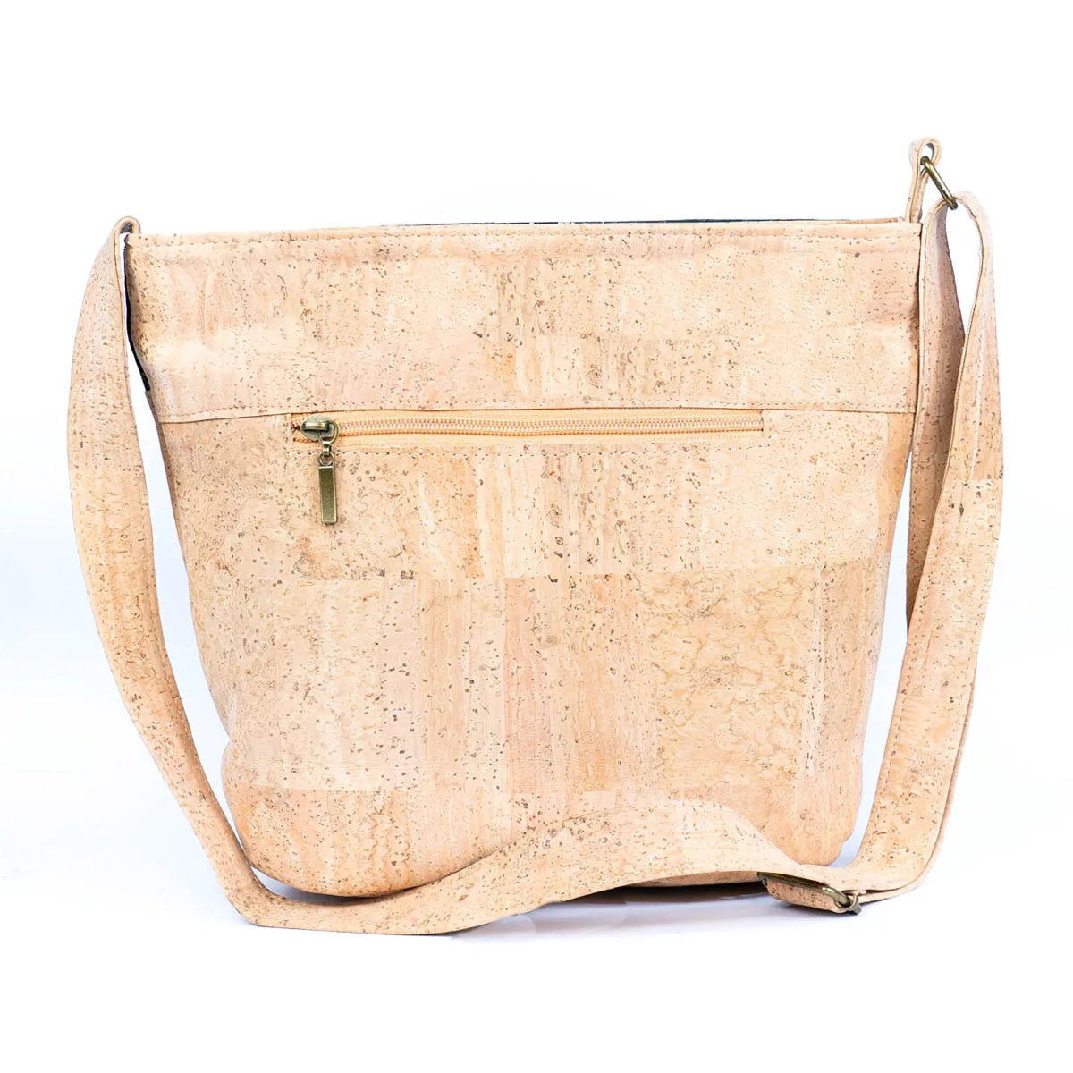 Cork Women's Crossbody Bag with Zippers BAGP-278