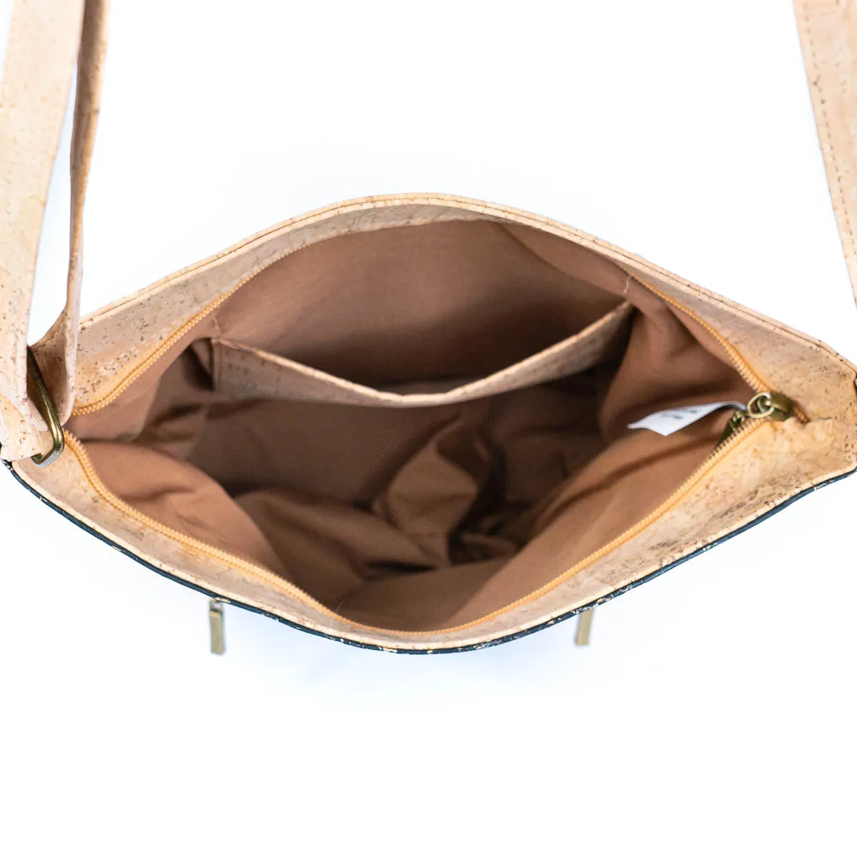 Cork Women's Crossbody Bag with Zippers BAGP-278