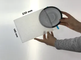 Cushion Foam Pouch PK10 - Saucer - Pack of 10