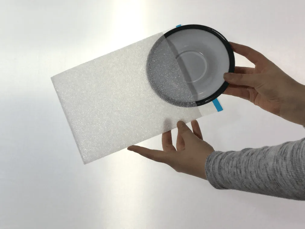 Cushion Foam Pouch PK10 - Saucer - Pack of 10