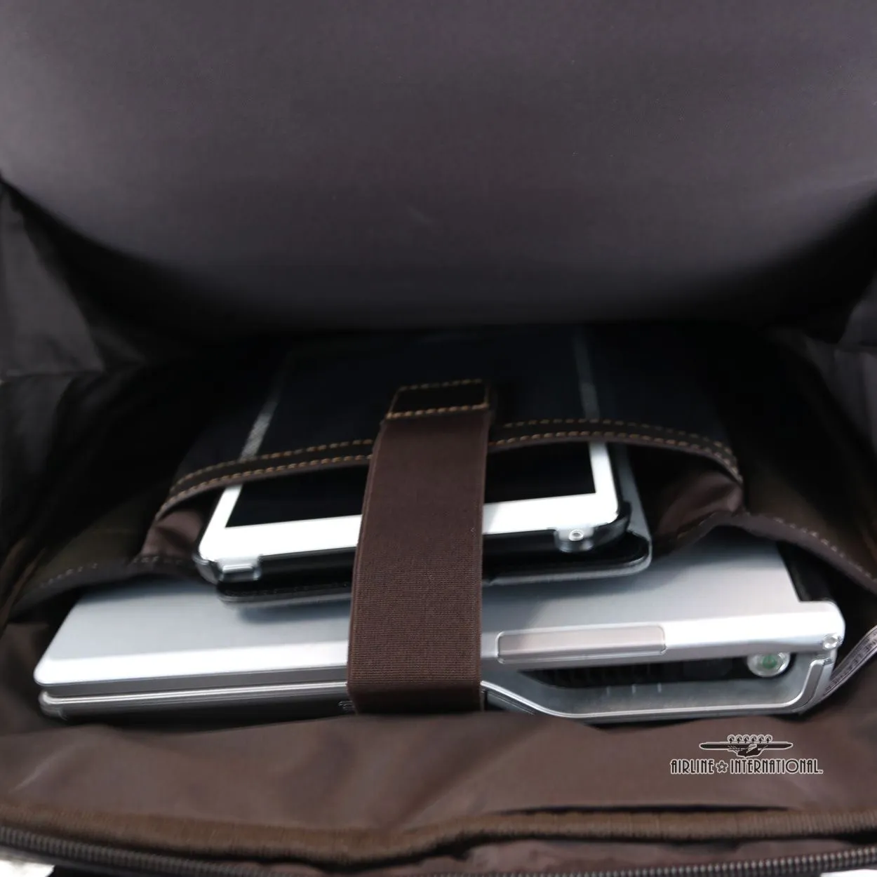 DayTrekr Collection Leather Deluxe Backpack