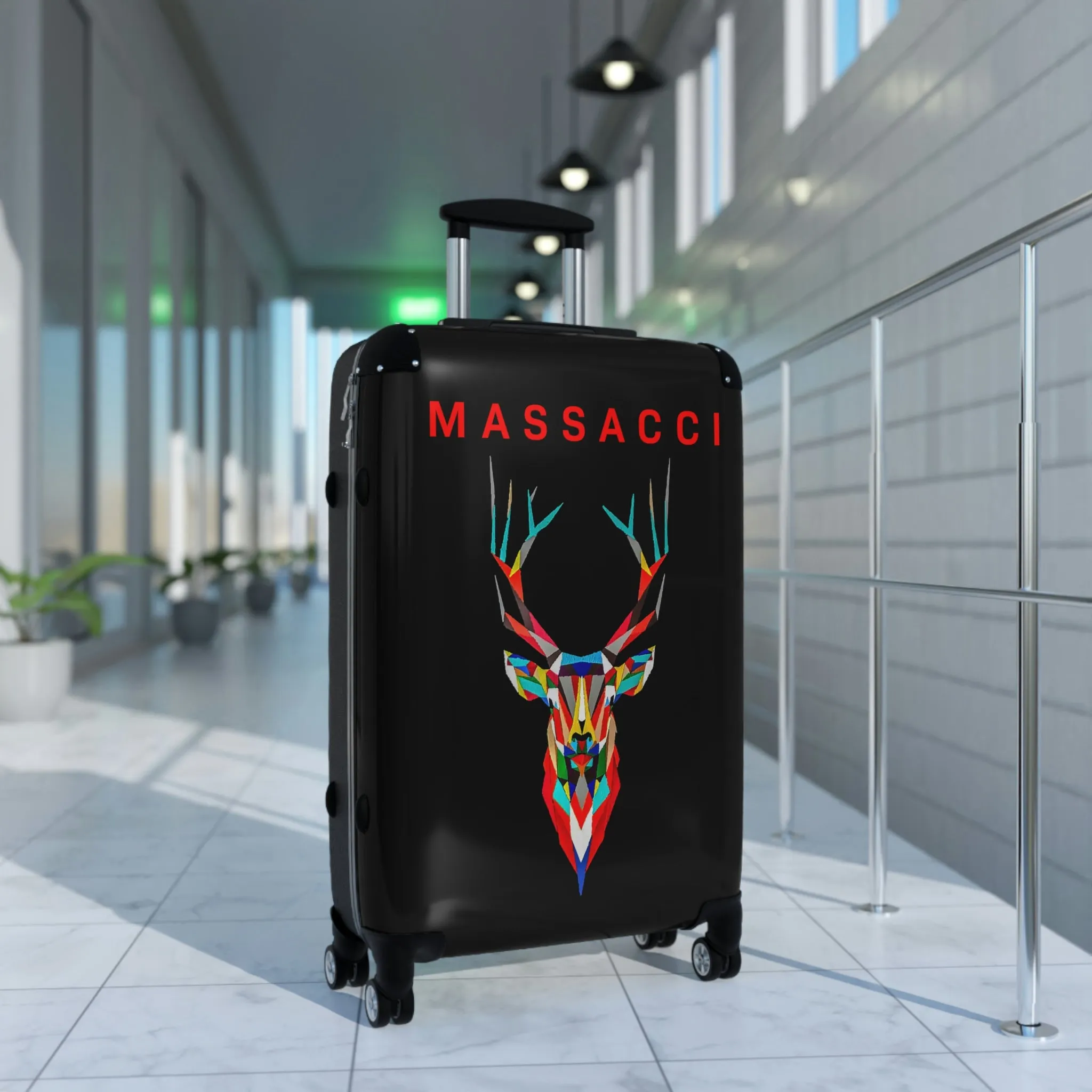 Deer In Headlights, Travel Unique Suitcase