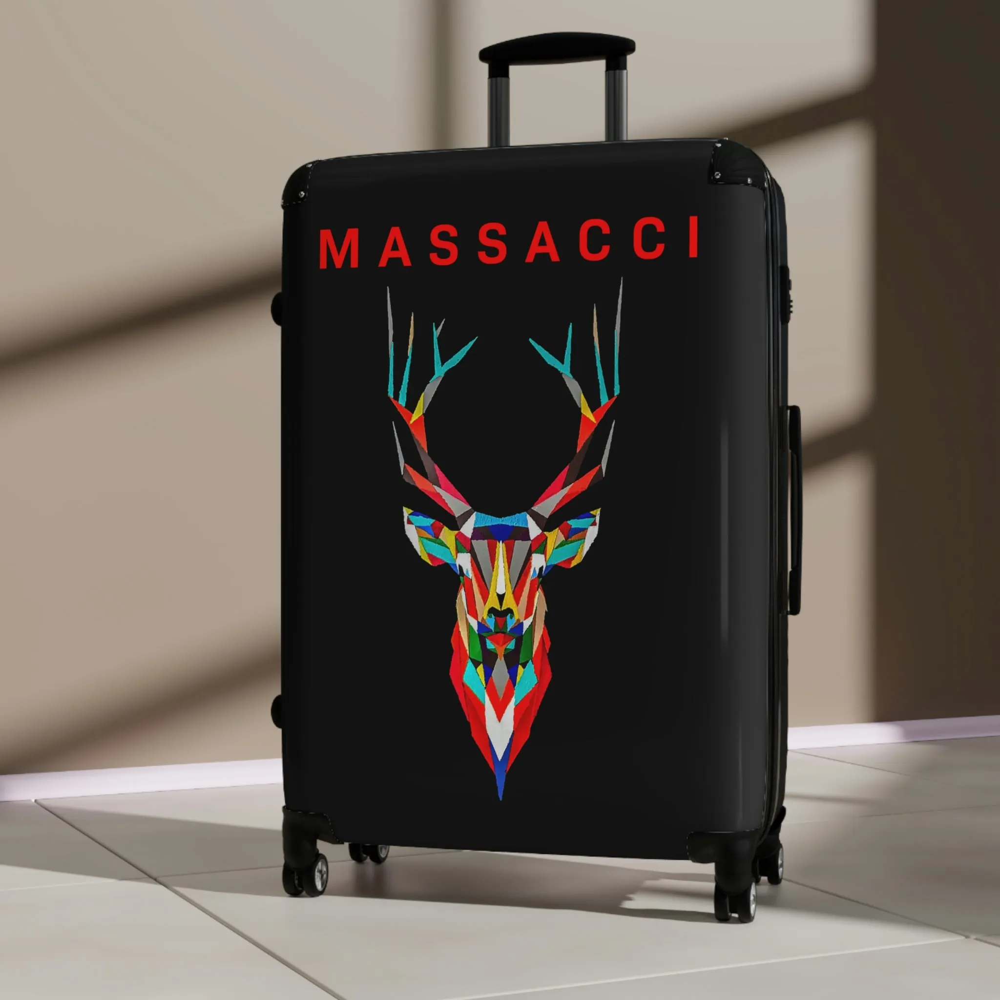 Deer In Headlights, Travel Unique Suitcase
