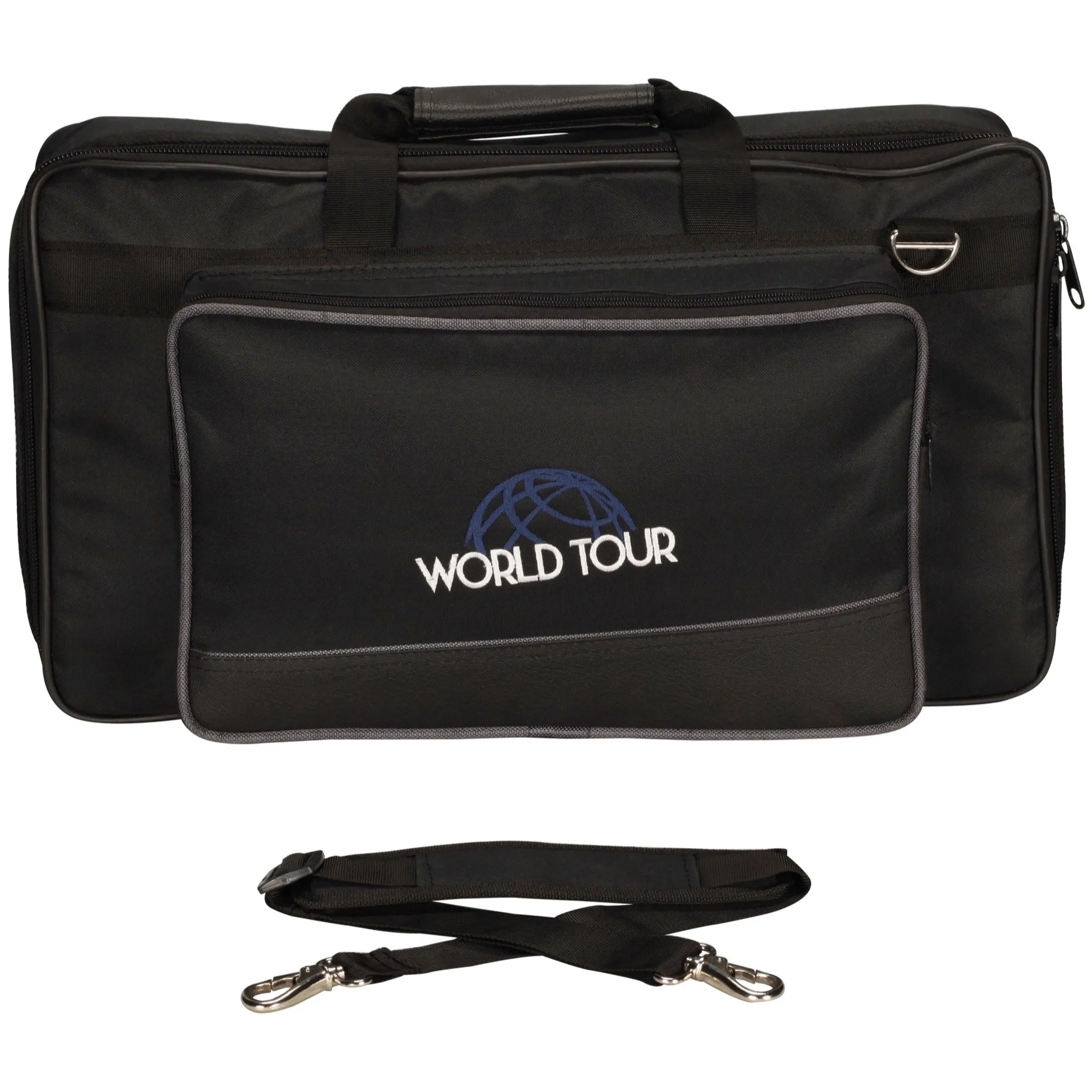 Deluxe Series Side Impact Mixer / Effects / Accessories Gig Bag - 20.75 x 11.5 Inch