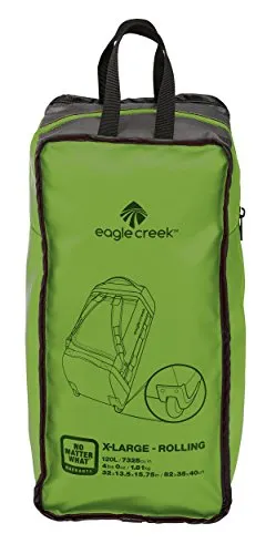 Eagle Creek Cargo Hauler Rolling Duffel, 120L-XL, Fern/Asphalt