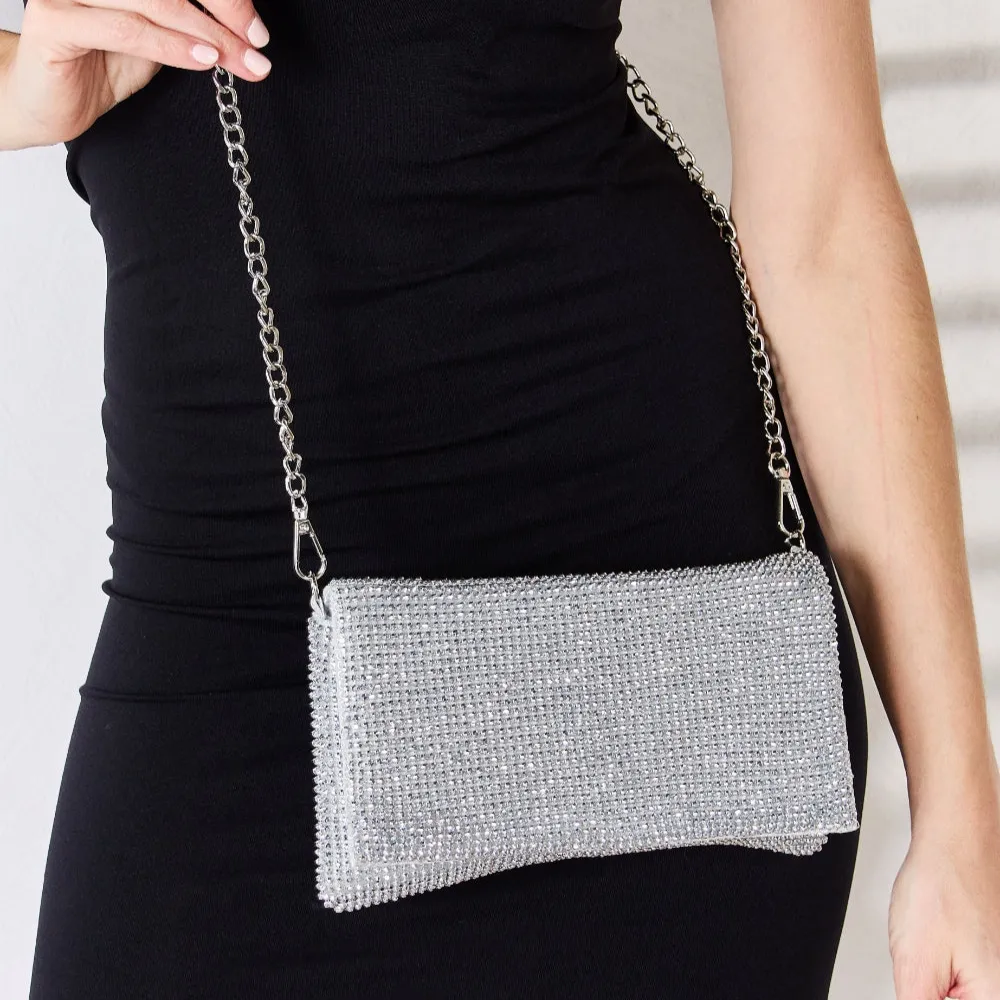 Forever Link Rhinestone Crossbody Bag