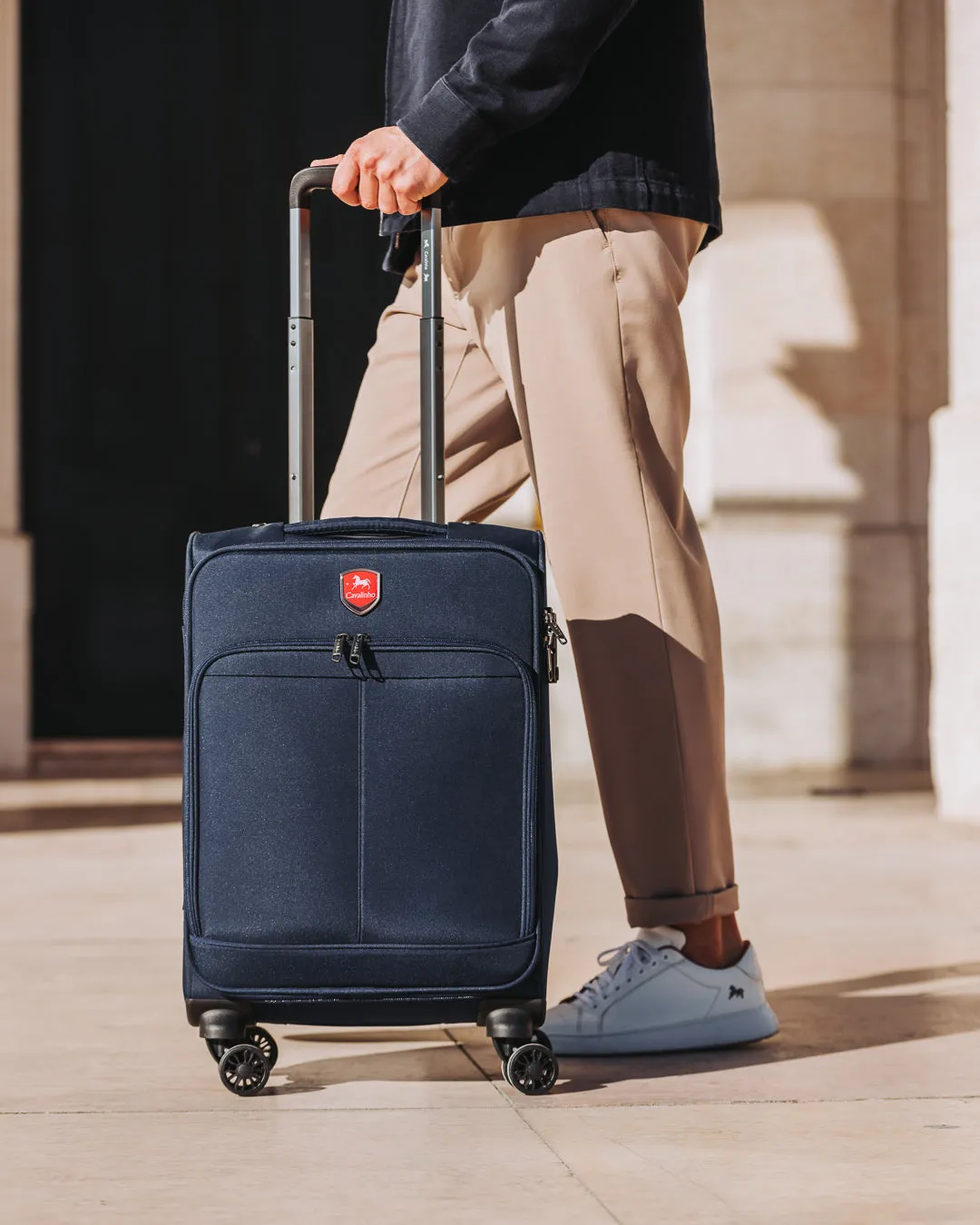 Gold Travel Carry-on 19" Softside Cabin Luggage
