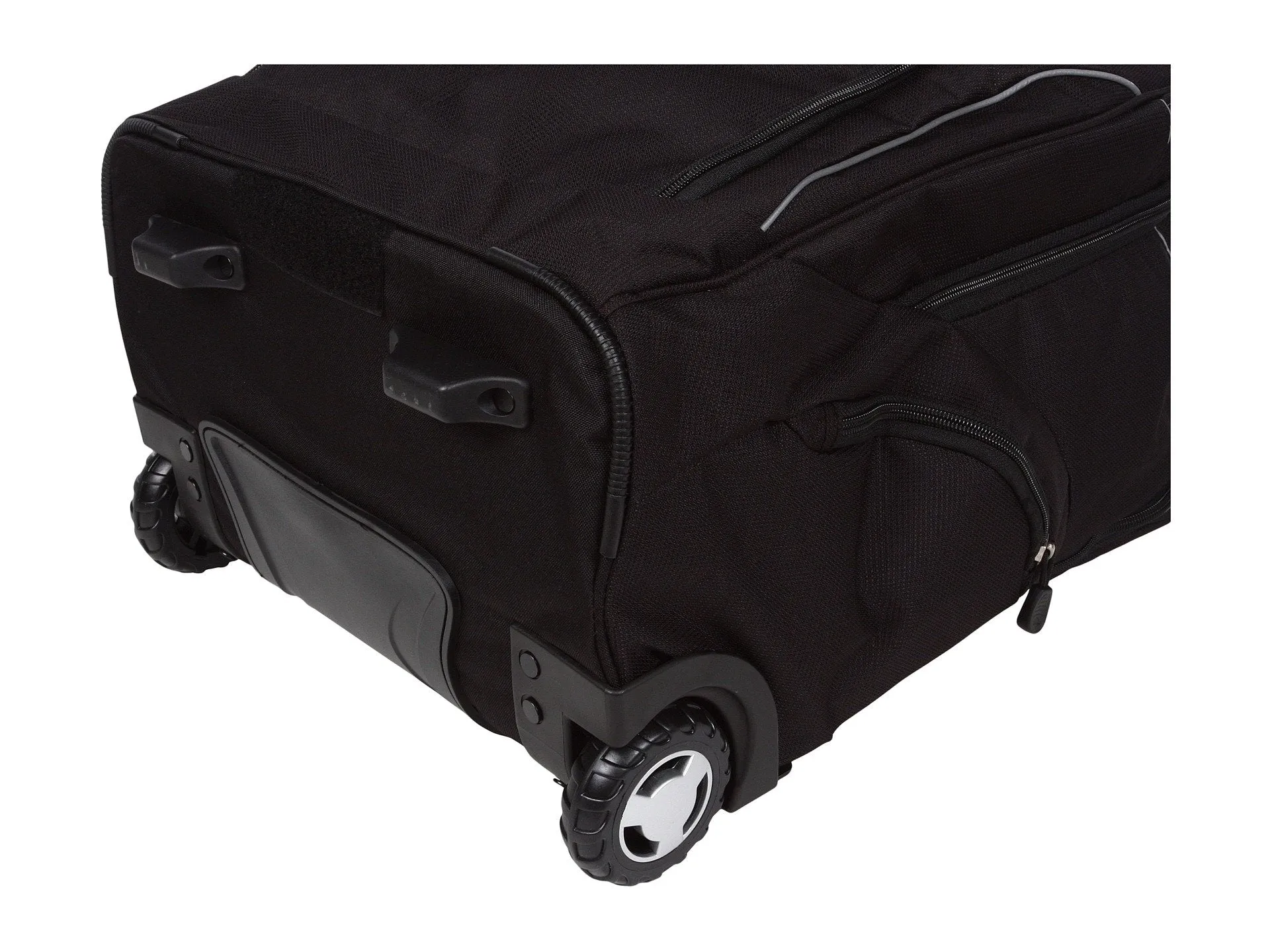 High Sierra Powerglide Lightweight Wheeled Laptop Backpack, fits most 17-inch laptop models, Ideal for High School and College Students Black