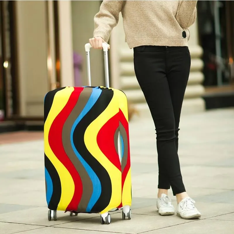 Holiday Vintage Flamingo | Standard Design | Luggage Suitcase Protective Cover