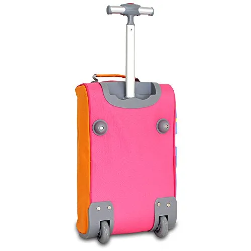 J World New York Paris Kids' Rolling Duffel