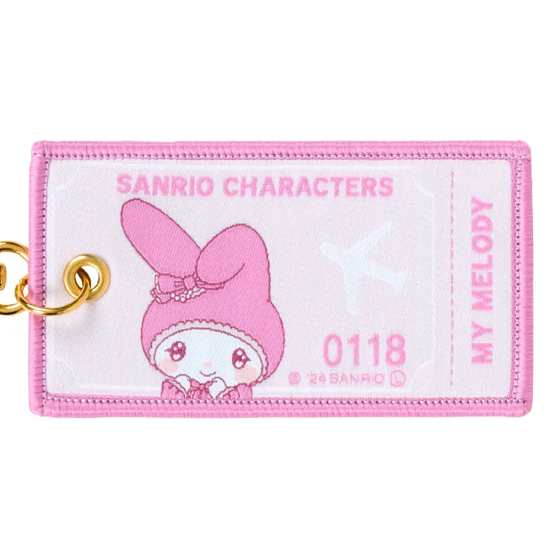 Japan Sanrio - My Melody Ticket-style Flight Tag (Travel)