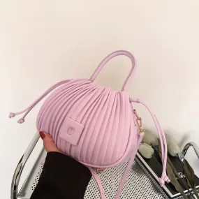Lady Glams Vintage PU Leather Crossbody Bag