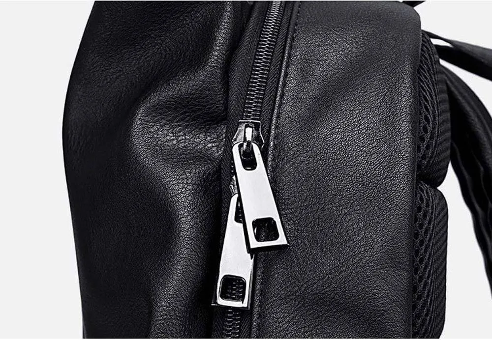 Large Pleated front zip pocket Waterproof Luggage Laptop Backpacks on wheels
