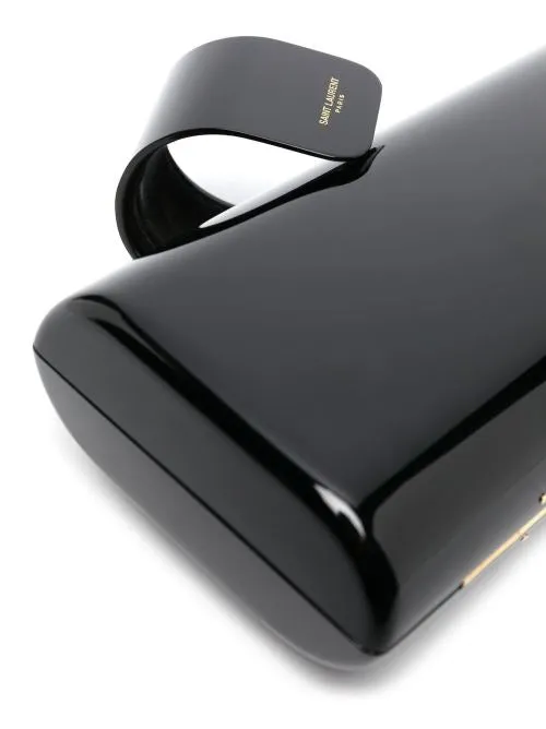 Logo Black Clutch Bag