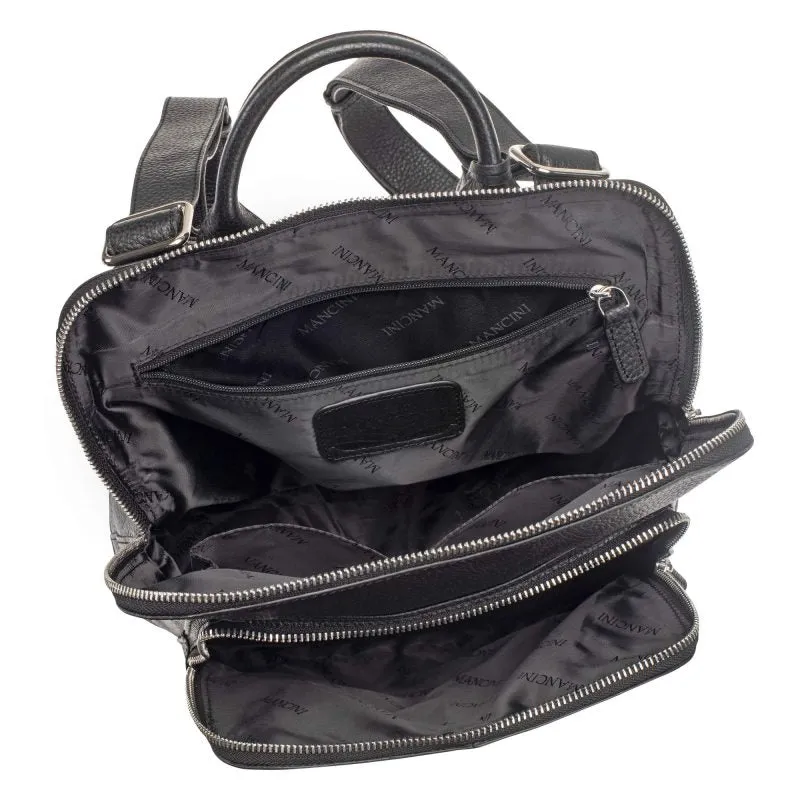 Mancini Pebbled Brigette Backpack