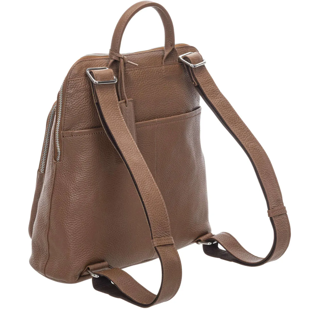 Mancini Pebbled Brigette Backpack
