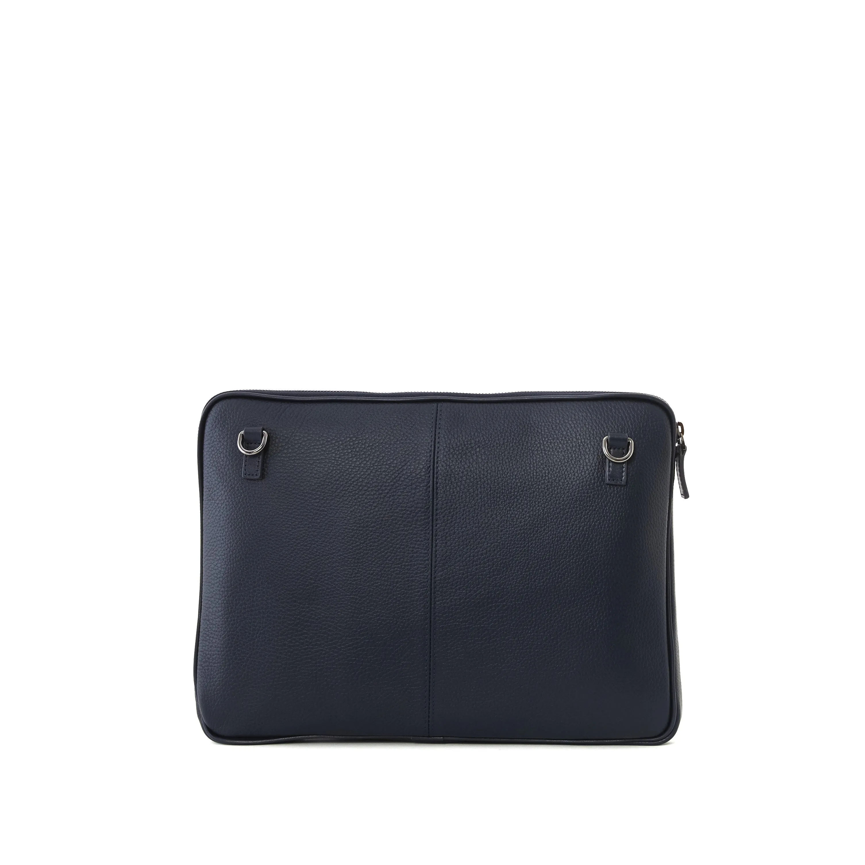 Men's Calf Leather Floater Handmade File Bag U25009