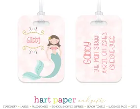 Mermaid Luggage Bag Tag