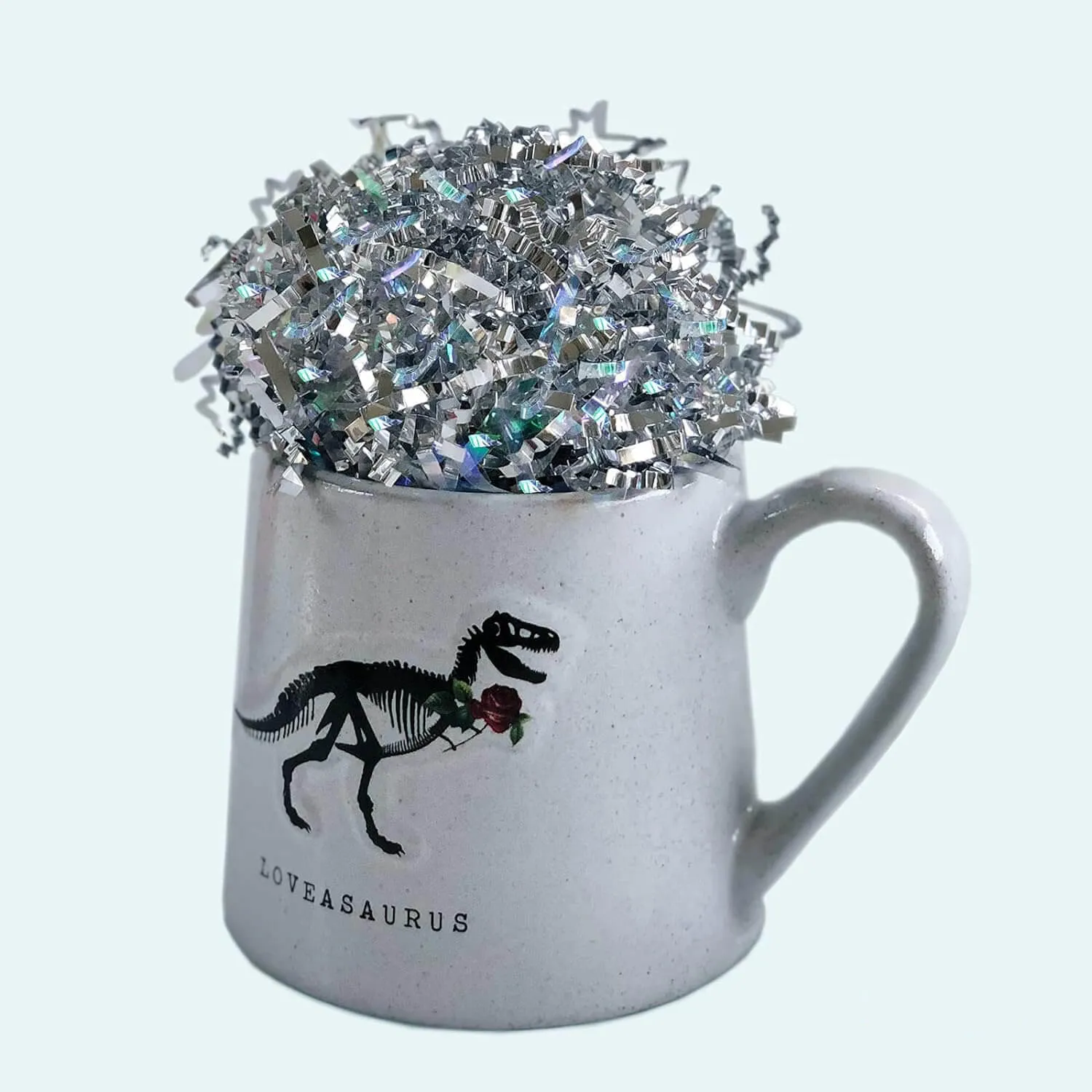 Metallic Silver Crinkle Paper Shredded Gift Basket Filler, 10 LB