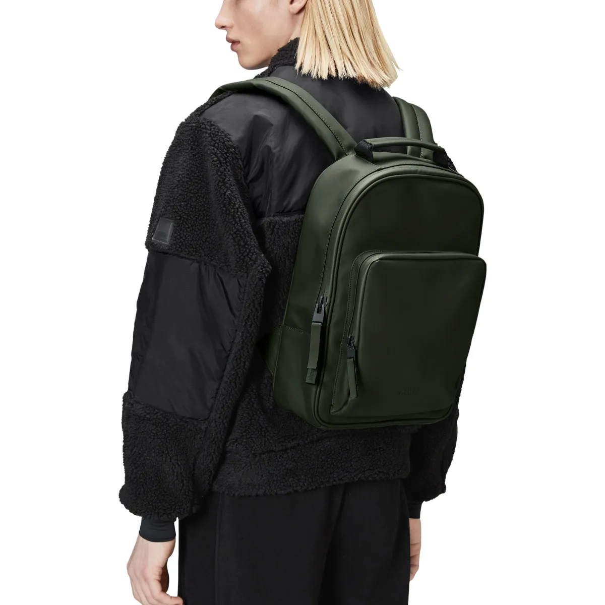 Rains Book Daypack in Green