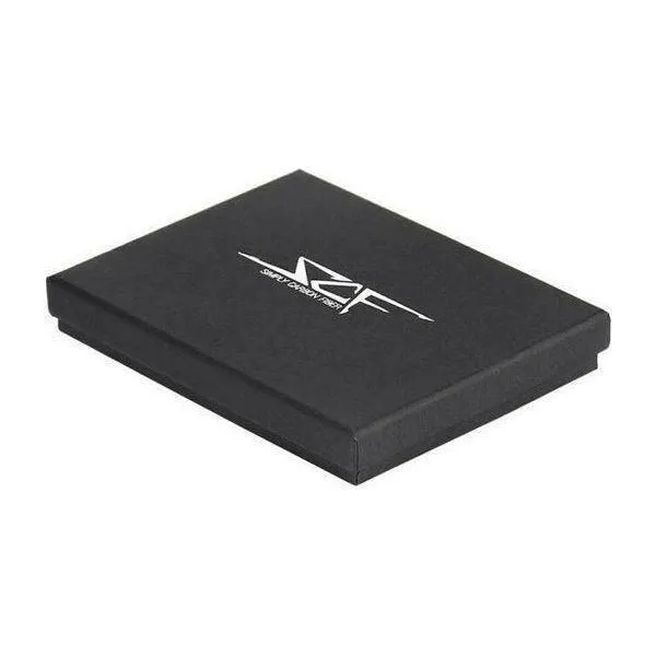 Real Flexible Carbon Fiber Bi-Fold Wallet