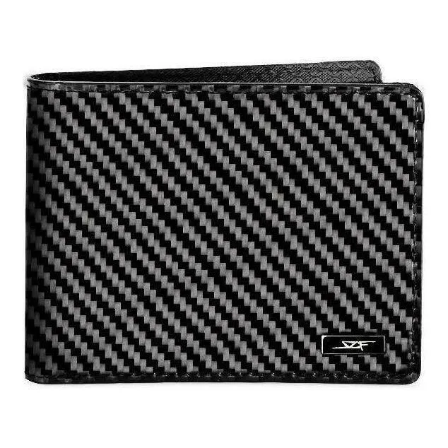 Real Flexible Carbon Fiber Bi-Fold Wallet