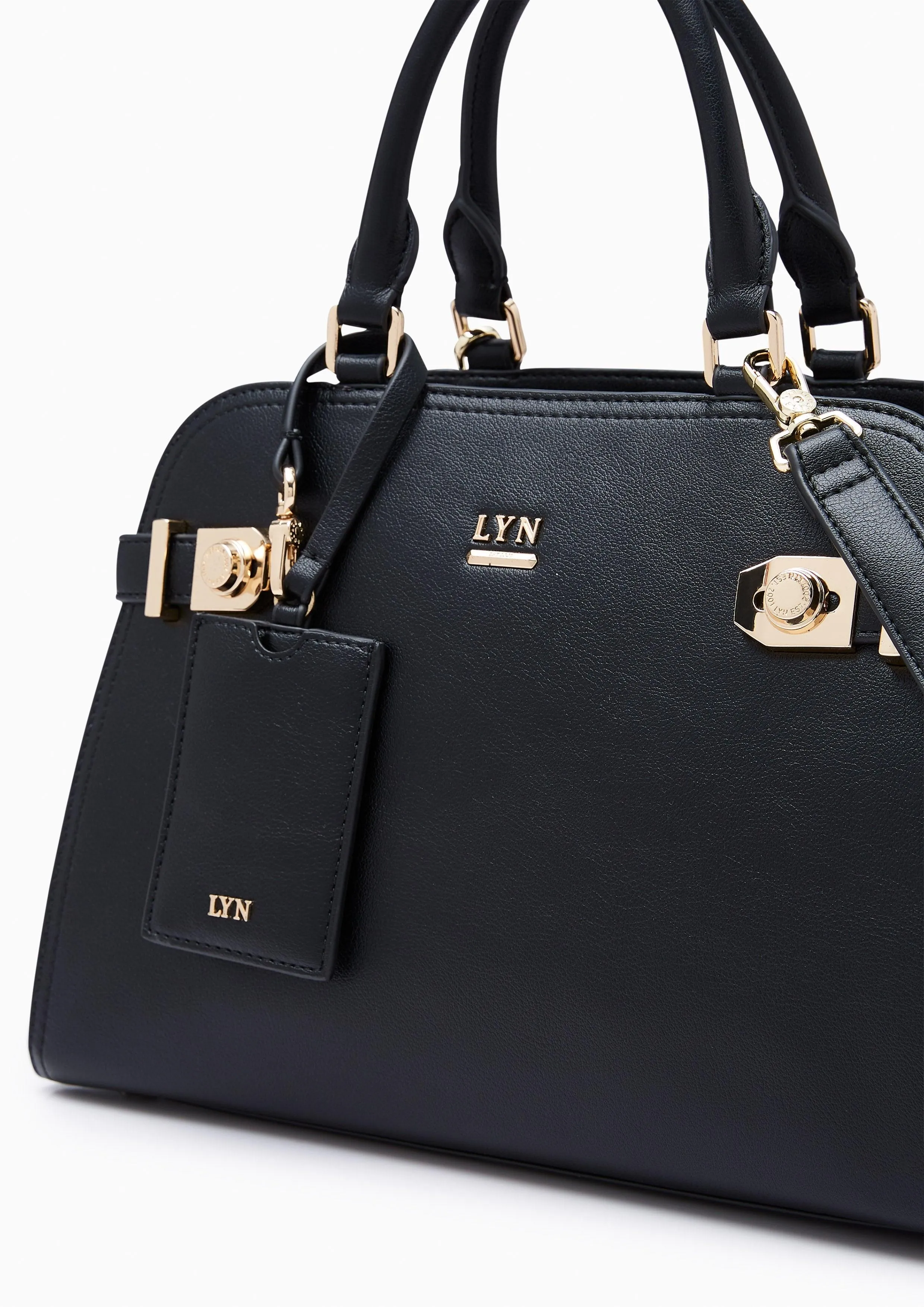 Refine L Tote Bag Black