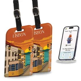 Smart Bag Security Tag - Lisbon  [Pack 2]