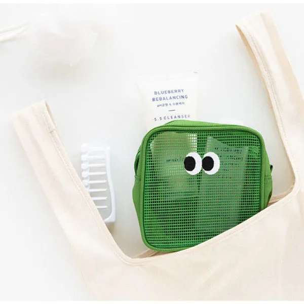 Stylish Mesh Makeup Bag - Organize Your Beauty Essentials
