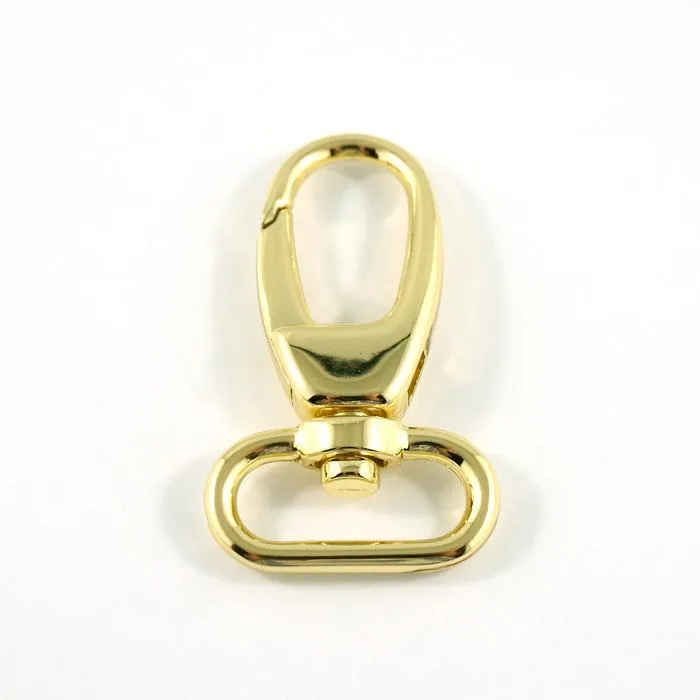 Swivel Snap Hook - 1/2" - Gold  EBHK-12-GO